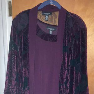 R & M Richards Plus Size Tank Dress and Jacket - NWT - 20W